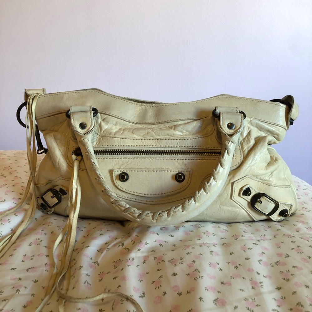 Balenciaga RARE First vintage leather shoulder bag